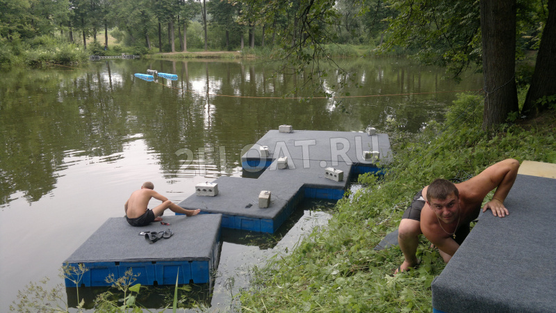 Плавучий причал 2float