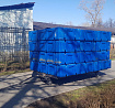 Тележка для перевозки пластиковых понтонов по Останковскому парку