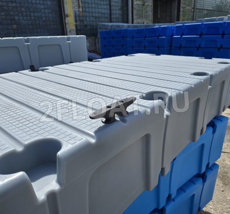 Швартовая утка на пластиковом понтоне 2F-H40 2FLOAT 2000x1000